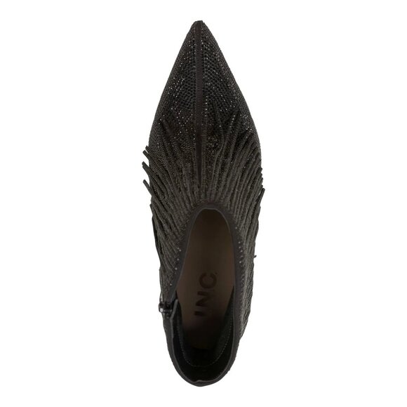 Inc Womens Pointed Toe Stiletto Zip-up Western Boots - Picture 3 of 4